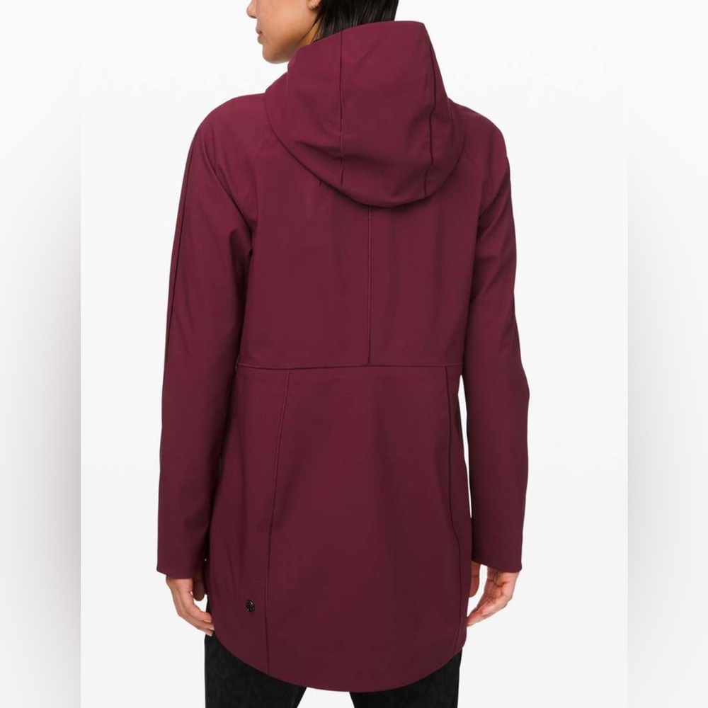 Nwot Lululemon Glide Along Softshell Raincoat Jac… - image 3